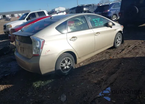 2011 Toyota Prius из США, поврежденный, VIN JTDKN3DU4B0282963